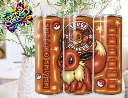 Thermos Thème Puffy poké 20 modèles