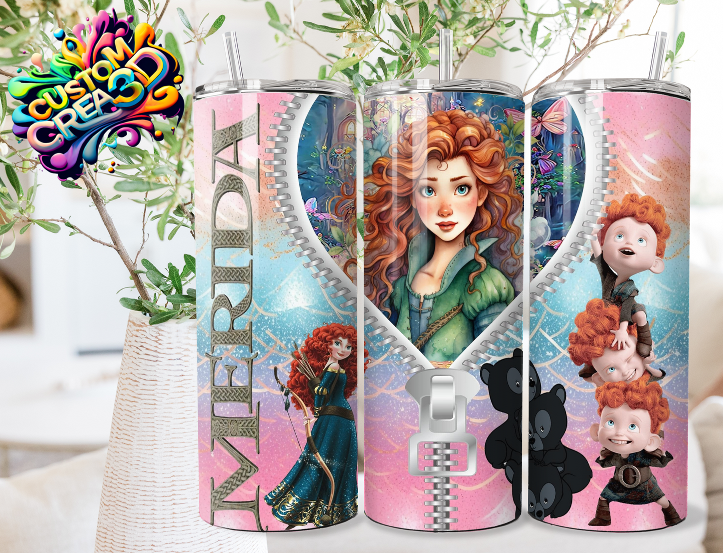 Thermos Thème Princesses Zip 18 modèles