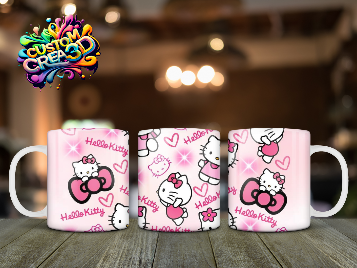 Mug thème Kitty 7 modèles