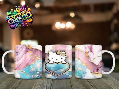 Mug thème Kitty 7 modèles