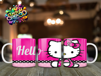 Mug thème Kitty 7 modèles