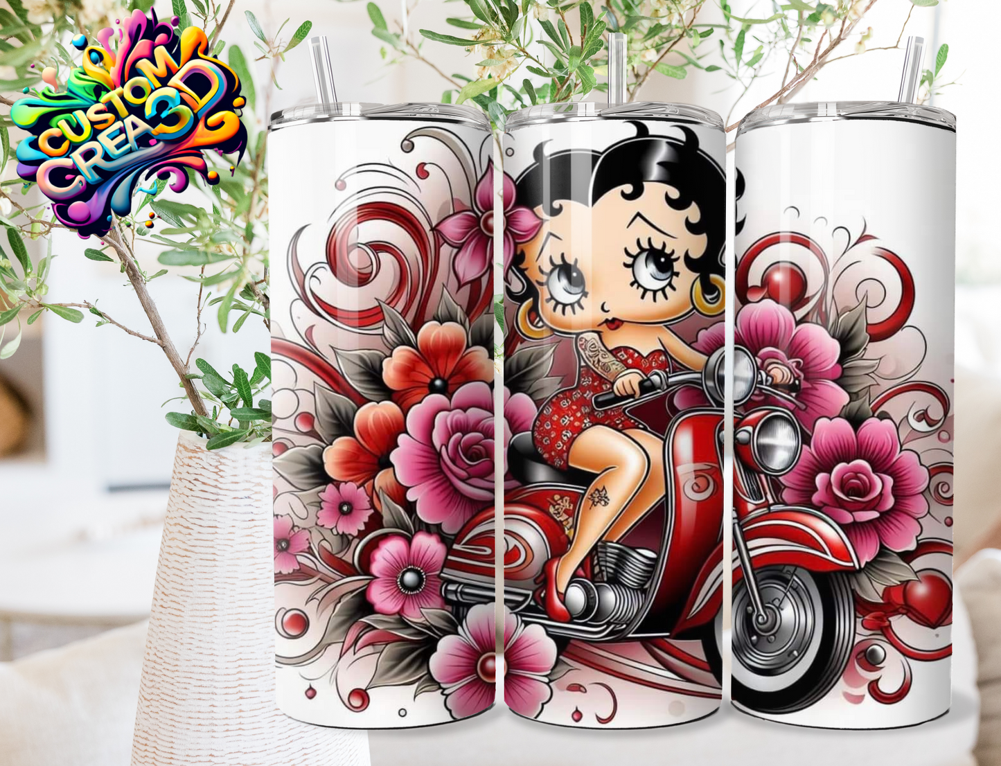 Thermos Thème Betty 6 modèles