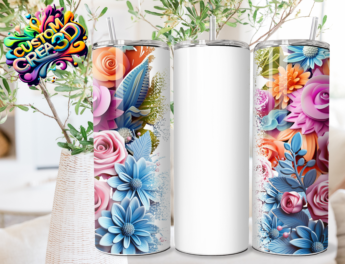 Thermos Thème Fleurs 2/ 25 modèles