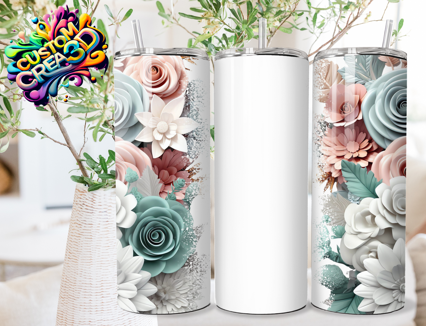 Thermos Thème Fleurs 2/ 25 modèles