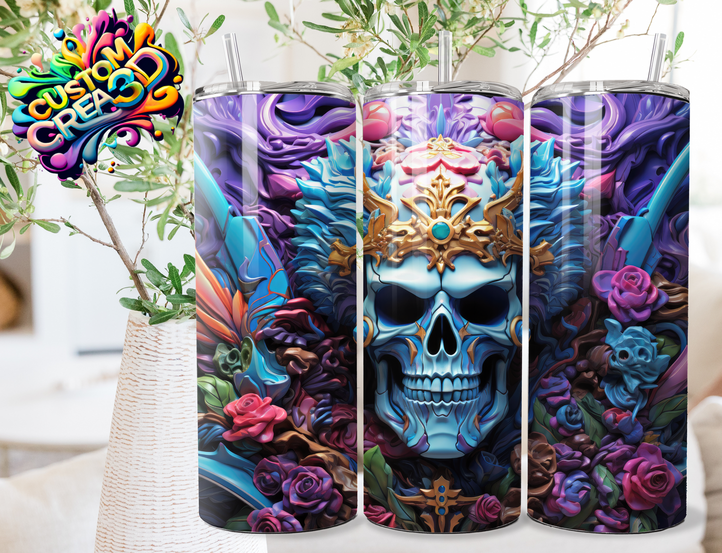 Thermos Thème SKULL 25 modèles