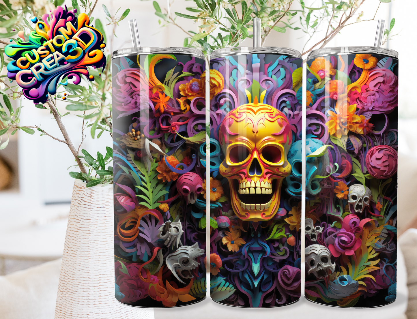 Thermos Thème SKULL 25 modèles