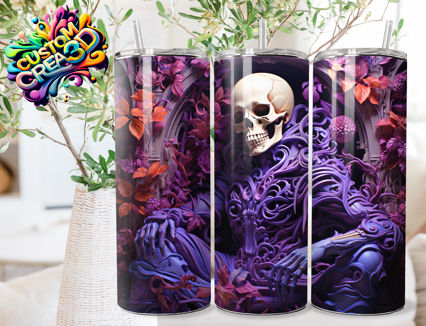 Thermos Thème SKULL 25 modèles