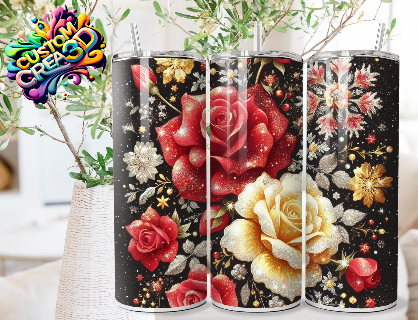 Thermos Thème Fleurs 25 modèles