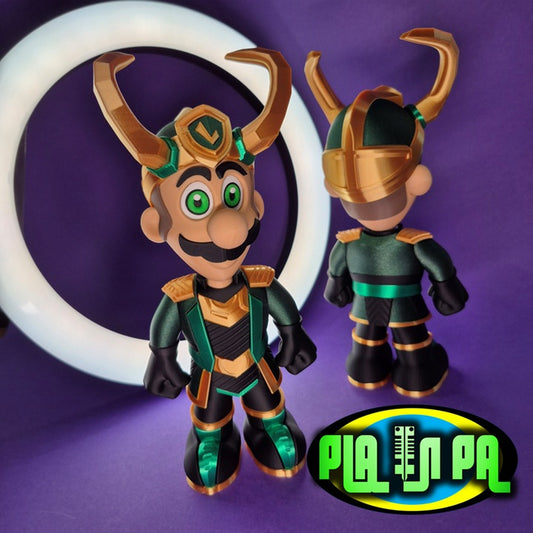 Impression 3D luigi loki 25cm