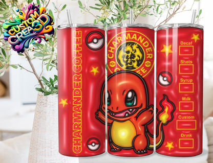 Thermos Thème Puffy poké 20 modèles