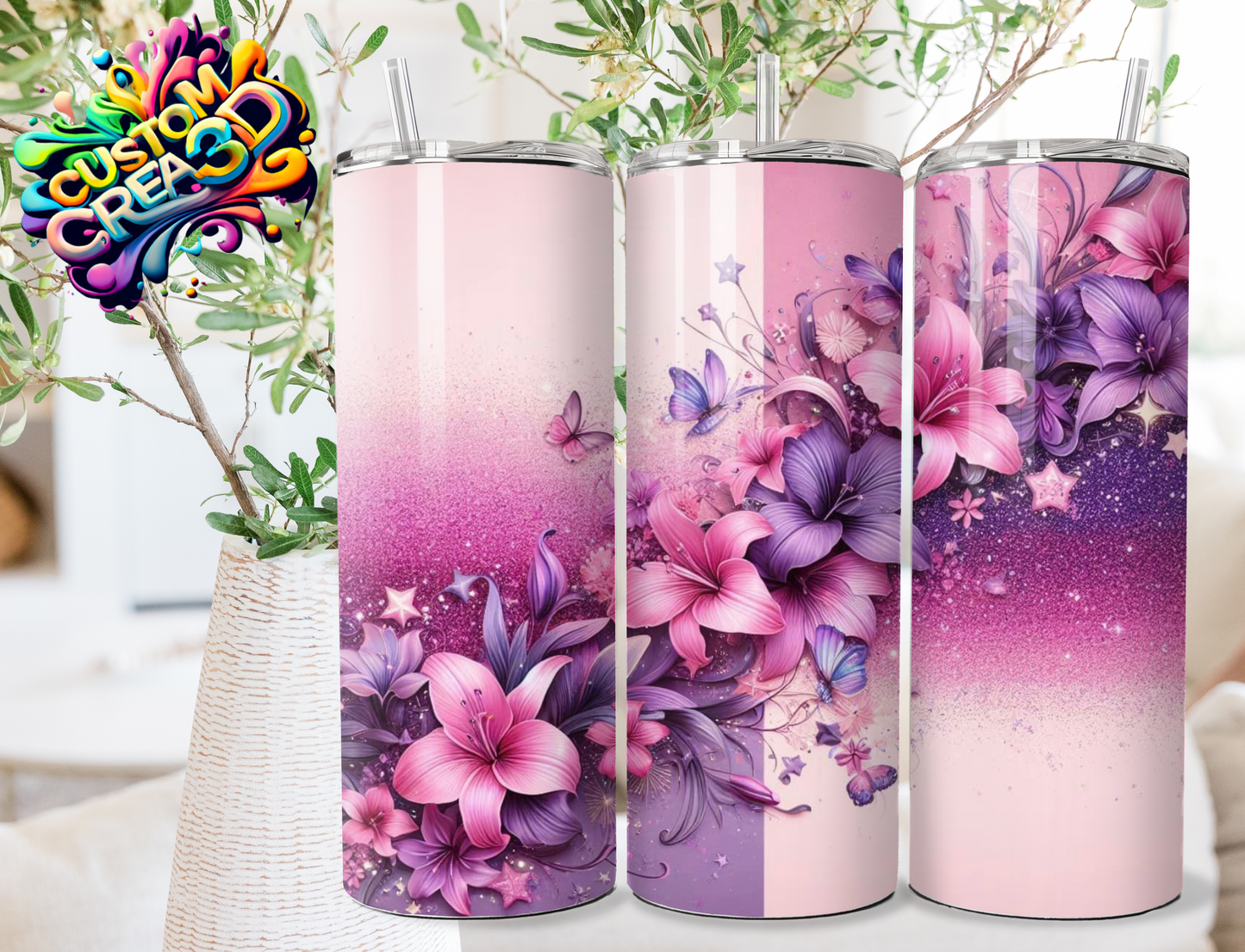 Thermos Thème Fleurs 25 modèles