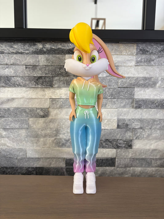 Impression 3D Lola bunny mode street