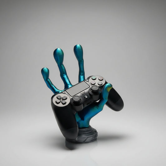 Impression 3D Support manette alien 4 doigts - Customcréa3D