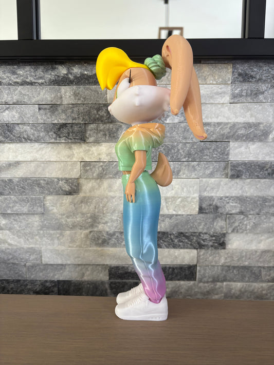 Impression 3D Lola bunny mode street