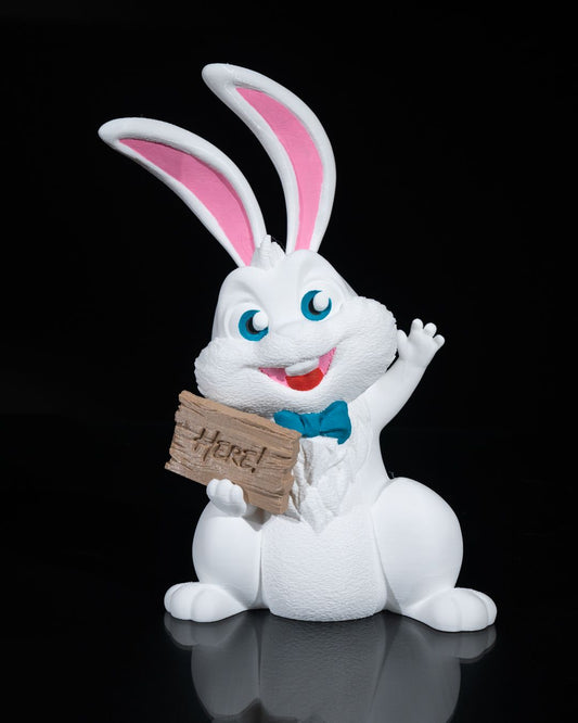 Impression 3D lapin 2 qui vous montre le chemin