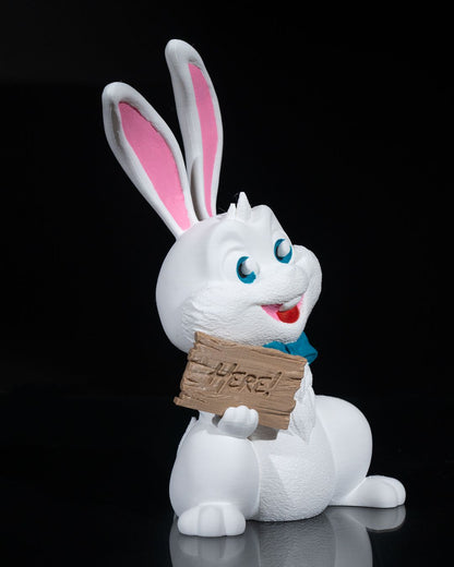 Impression 3D lapin 2 qui vous montre le chemin