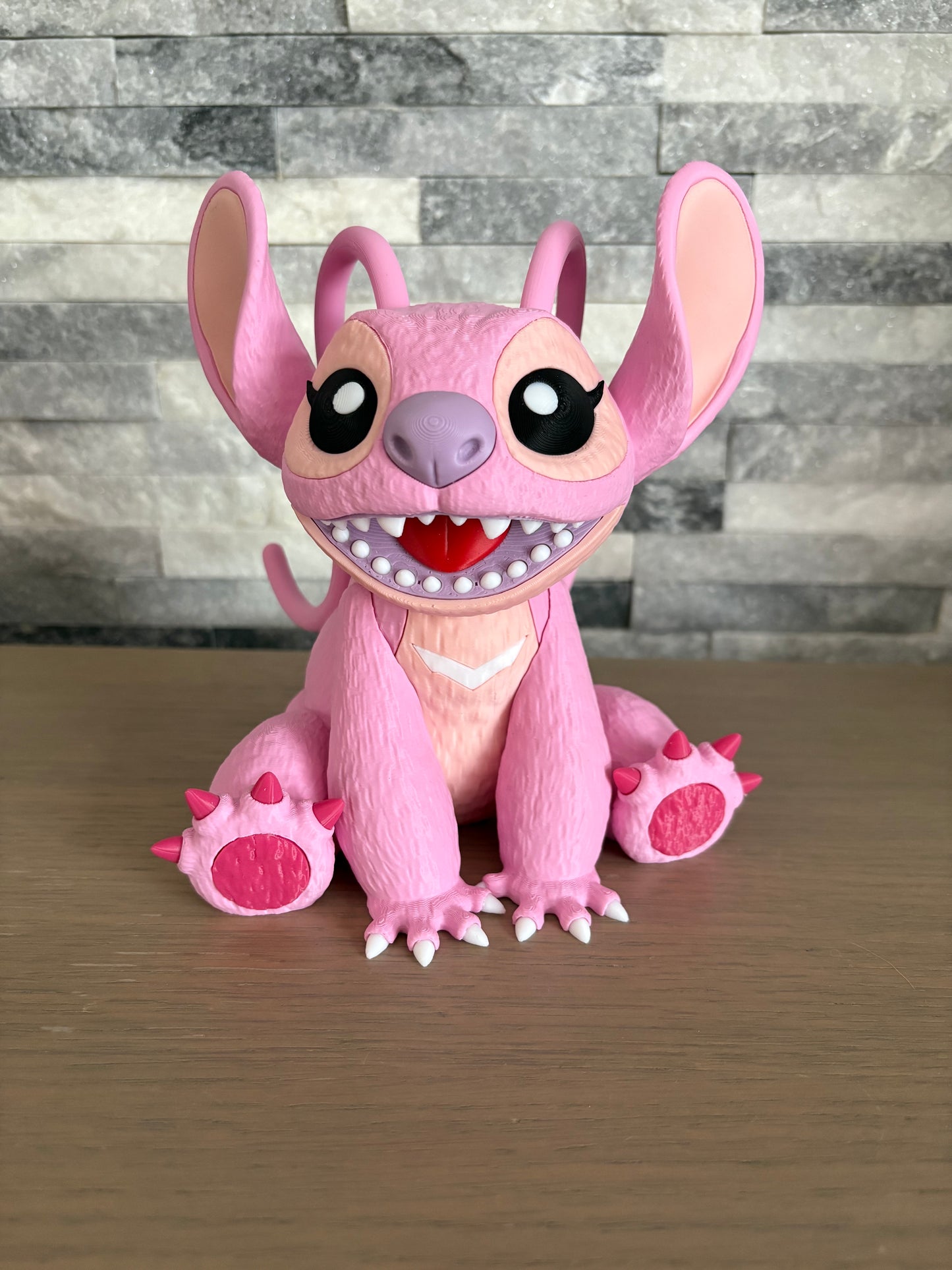 Impression 3D pink multicouleurs