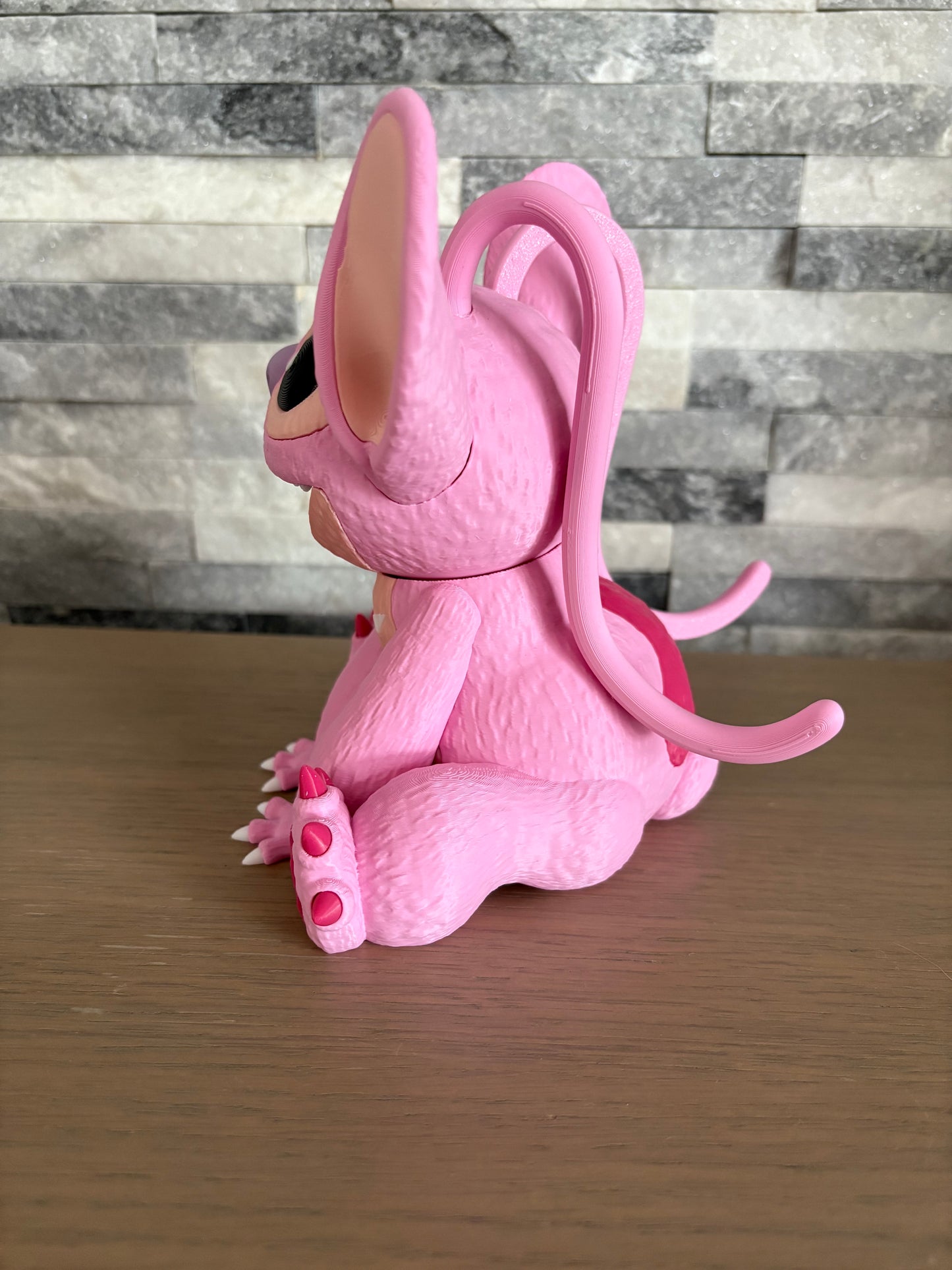 Impression 3D pink multicouleurs