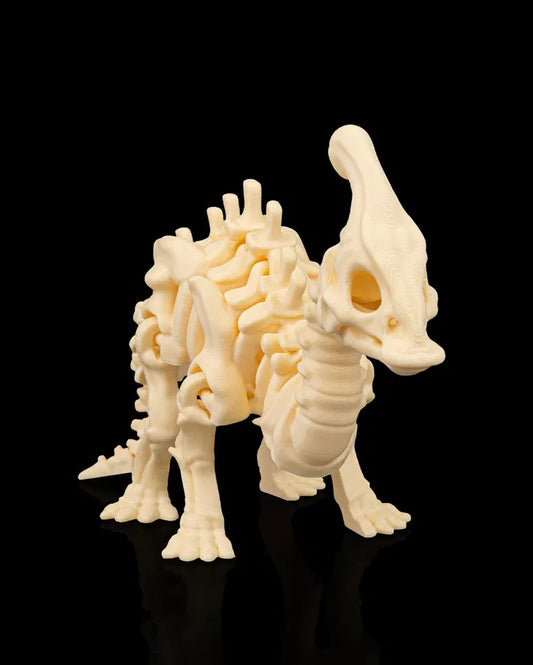 Parasaurolophus squelette articulé