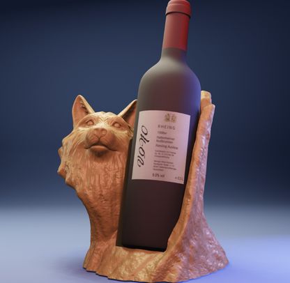 Impression 3D porte bouteille de vin