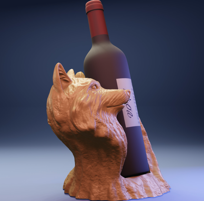 Impression 3D porte bouteille de vin