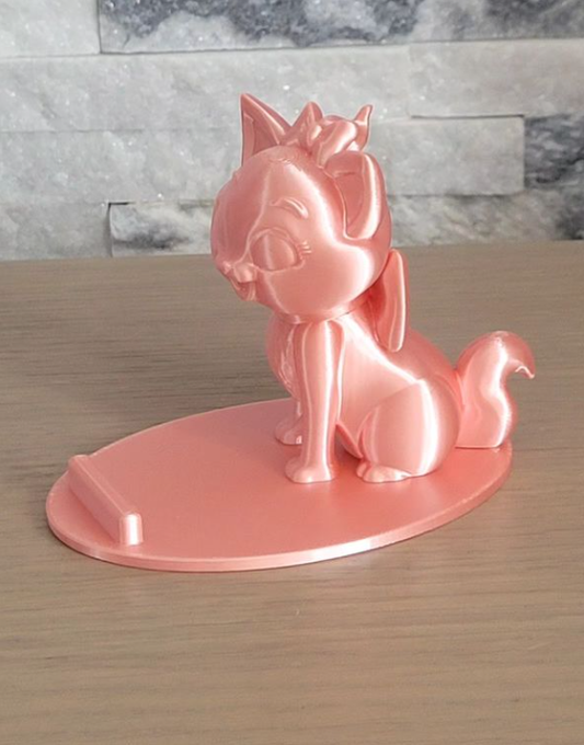 support téléphone chaton