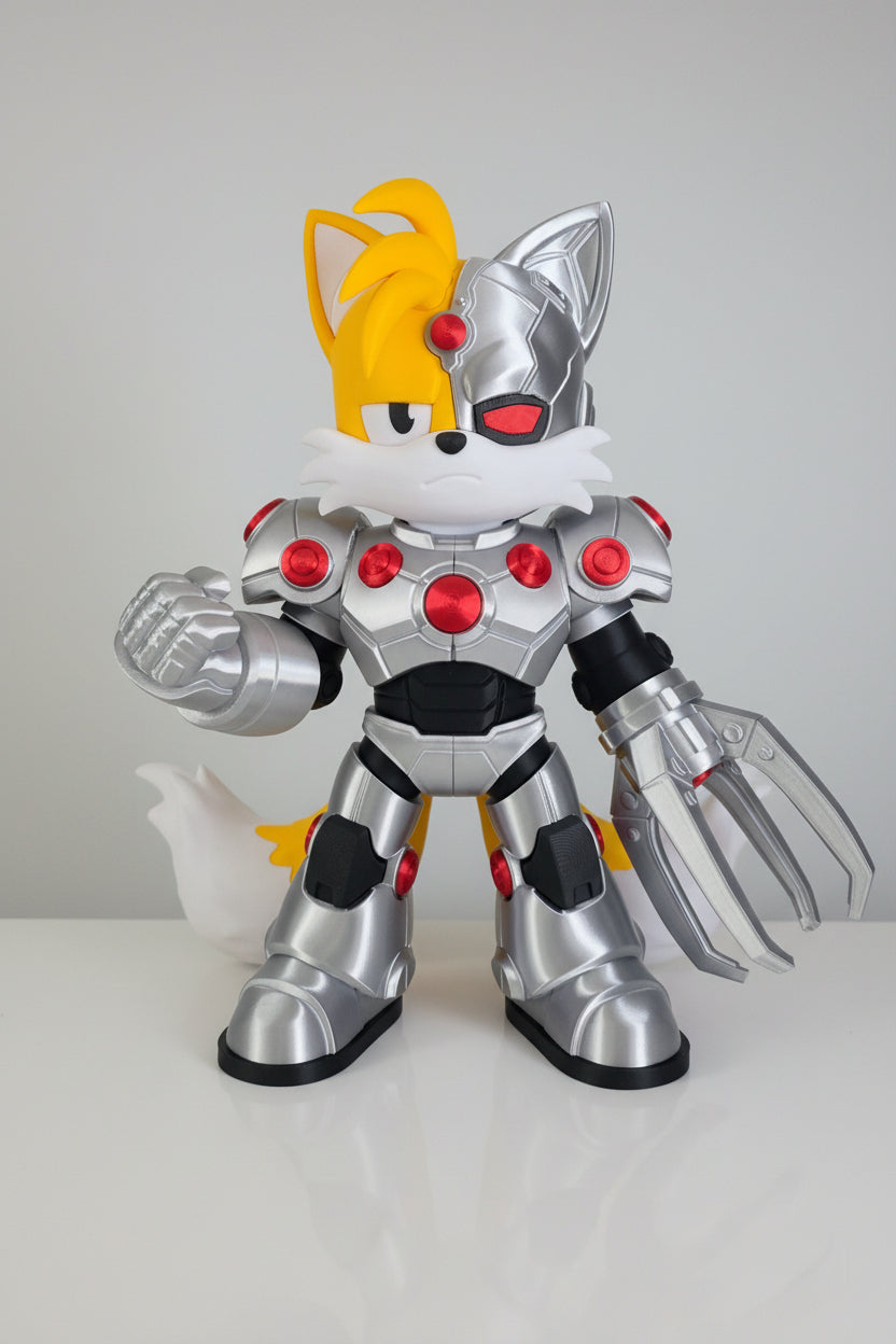 Renard volant cyborg