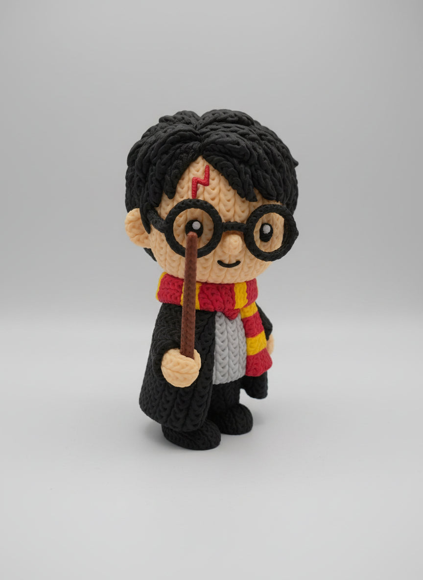 Harry potter effet tricoté