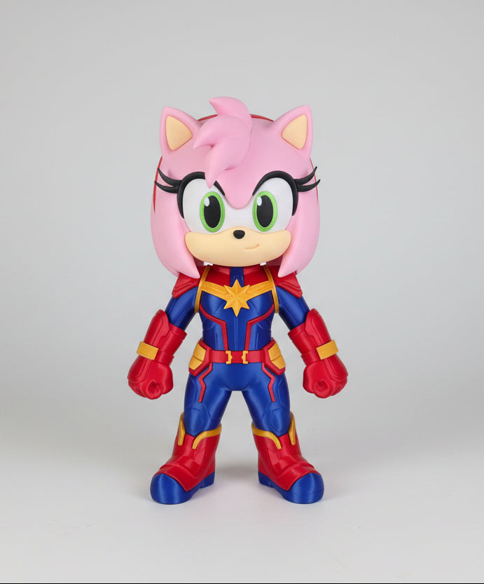 Figurine amy captain marvel - Customcréa3D