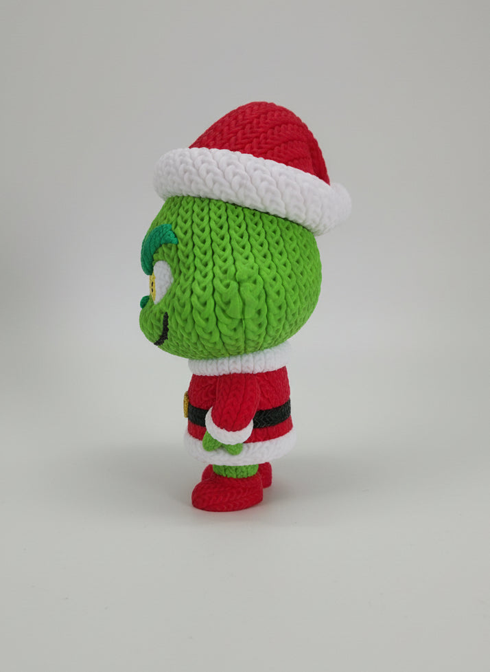 Grinch effet tricoté