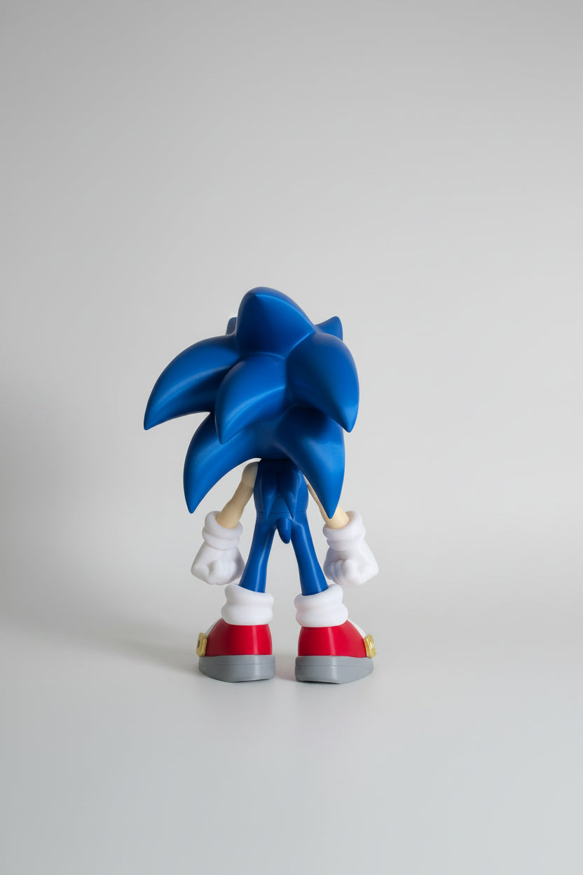 Figurine 3D Hérissons Fanart de la marque Customcréa3D, représentant un hérisson en sculpture détaillée.