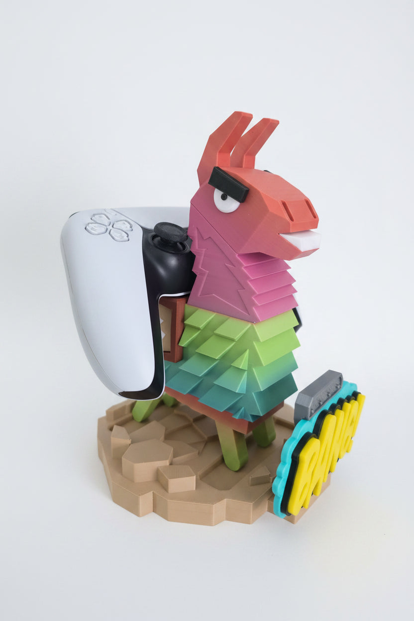 Support manette Lama colère