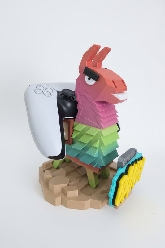 Support manette Lama colère