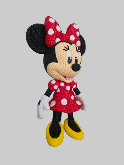 Figurine Fanart effet tricoté souricette n°4