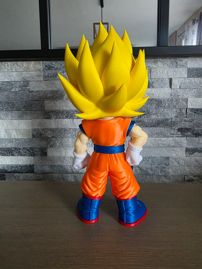 Figurine 3D Fanart Hérissons de la marque Customcréa3D, représentant un hérisson en figurine détaillée et colorée.