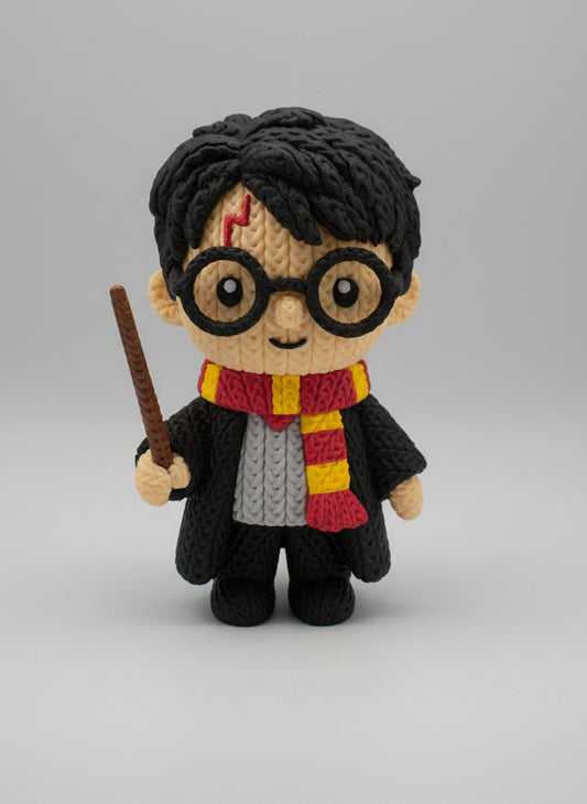 Harry potter effet tricoté