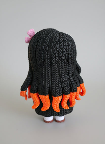 Nezuko effet tricoté