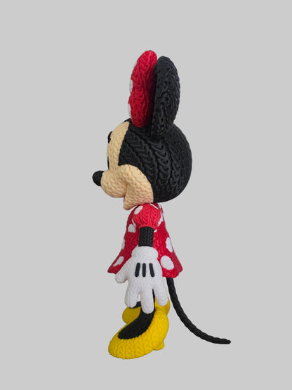 Figurine Fanart effet tricoté souricette n°4