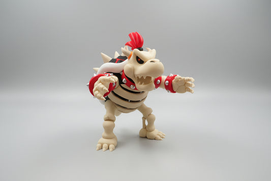 Tortue maléfique squelette