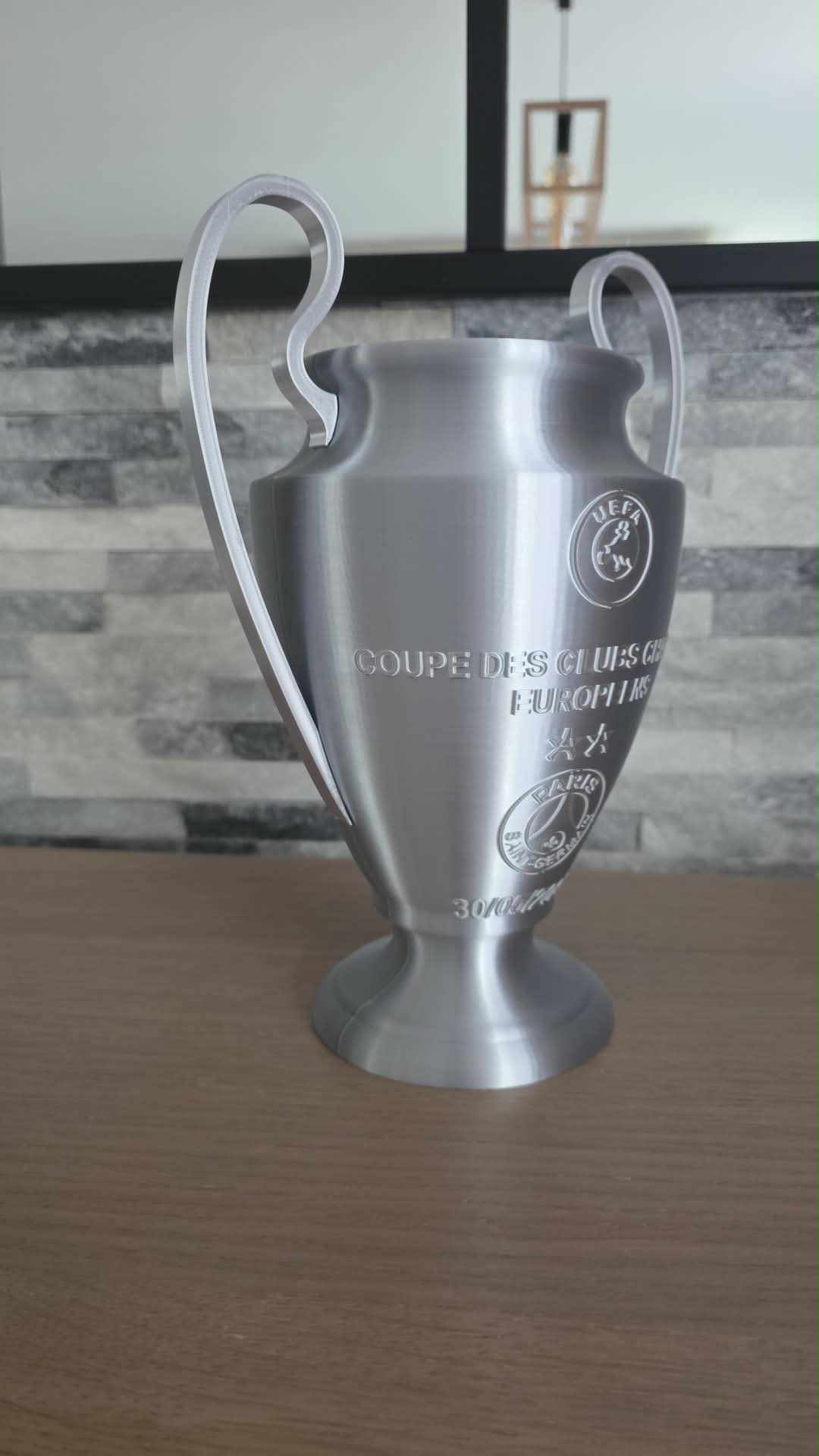 Coupe UEFA PSG 26 cm ou 40 cm