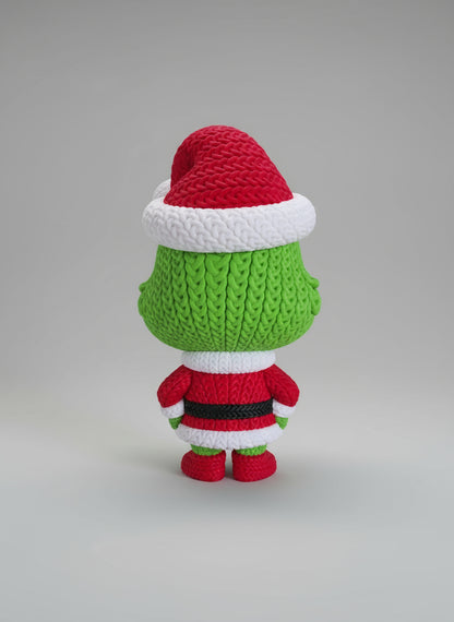 Grinch effet tricoté