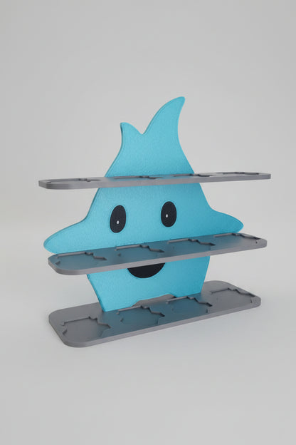 Etagère étoile en figurine collector Customcréa3D, décoration en forme d’étoile, détail artisanal et design élégant.