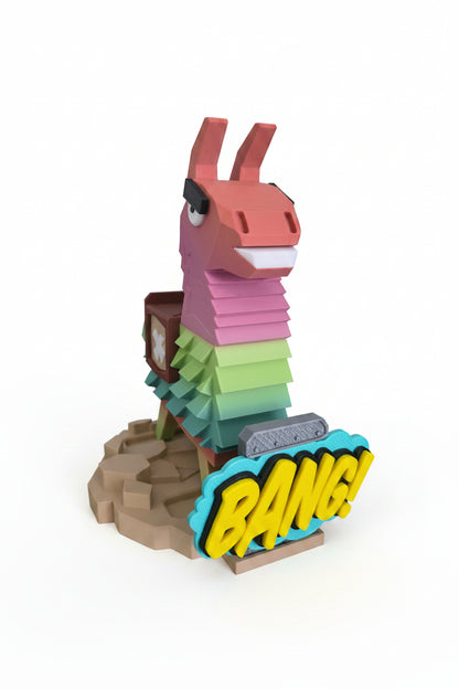 Support manette Lama colère